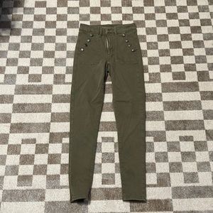 American eagle button pocket cargo jeggung size 4